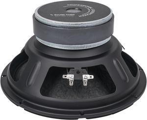 Sound Town 10” 200W Steel Frame Raw Woofer (Low Frequency Driver) w/ 2" Voice Coil, Replacement Woofer for PA/DJ Speaker, Subwoofer Cabinets (STLF-10VS)