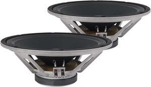 Sound Town 2-Pack 15" 300W Cast Aluminum Frame Woofer w/ 3" Voice Coil, Replacement Woofer for PA/DJ Speaker, Bass Guitar Cabinets (STLF-15GA-PAIR)
