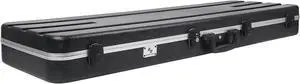 Sound Town Lightweight ABS Road Case for Electric Bass Guitar with TSA Approved Locking Latch and EPS Foam Plush Interior (STBC-500)
