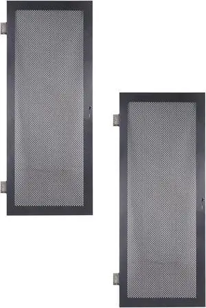 Sound Town Server Rack Doors, for STRK-M30U Server Rack (STRK-DS30U)
