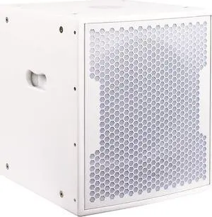 Sound Town CARME Series 1000W 15” Powered Subwoofer with DSP, White (CARME-15SWPW)
