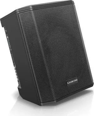Sound Town Multi-position All-in-one Powered PA System with TWS Bluetooth, Rechargeable Battery (CARPO-S1)
