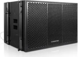 ZETHUS Series 18" 1600W Line Array Subwoofer, Black for Bars, Clubs, Restaurants, Churches, Schools (ZETHUS-118S)