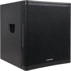 Sound Town METIS Series 2400 Watts 18" Powered PA/DJ Subwoofer with Class-D Amplifier, Painting Plywood, Black (METIS-PRO18AS)