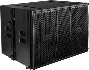 Sound Town Mode Audio Series 18" 2400W Line Array Subwoofer with Built-in Italian High Power LF Driver, Black (FILA-118S)