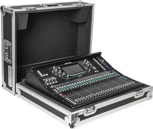 Sound Town ATA Plywood Mixer Case with Interior Foam Protection, for Allen & Heath SQ6 Digital Mixer (STRC-SQ6)
