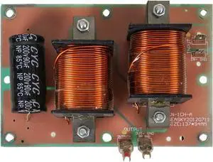 Sound Town High-Power 1-Way 1000W Replacement Low Frequency Filter, Crossover for PA/DJ Subwoofers (XO-1S)