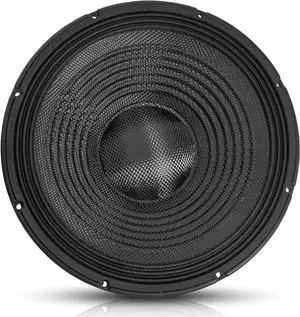 Sound Town 18" 1600W RMS Cast Aluminum Frame Woofer (Low Frequency Driver) with Carbon Fiber Cone, 4.5" Voice Coil, Replacement Woofer for High-Power PA/DJ Subwoofer (STLF-18X451)