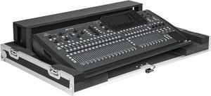 Sound Town ATA Plywood Mixer Case with Interior Foam Protection, Dog House and Caster wheels for Behringer X32 Mixer Console (STRC-X32DH)