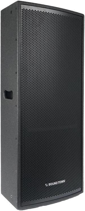 Sound Town CARME Series Dual 12" 2-Way Professional Loudspeaker