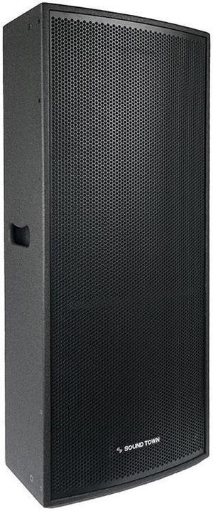 Sound Town CARME Series Dual 15" 2-Way Professional Loudspeaker (CARME-215B)