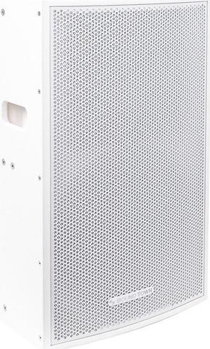 Sound Town CARME Series 15" 800W 2-Way Professional PA DJ Speaker, White with Compression Driver for Installation, Live Sound, Karaoke, Bar, Church