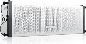 Sound Town ZETHUS Series 2 X 5” Line Array Loudspeaker System with Titanium Compression Driver, White (ZETHUS-205WV2)