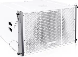 Sound Town ZETHUS Series 15 1000W Powered Line Array Subwoofer, White (ZETHUS-115SWPW)