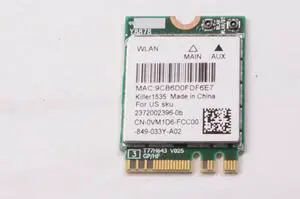 VM1D6 Dell Wireless Devices ALIENWARE 17 (AW17R3-375) ALIENWARE 17 R3