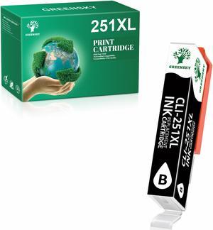 Replacement Ink Cartridge Competiable for Canon PIXMA 1 Photo Black MG5420 MG6620 MG7520 MX922 iP8720