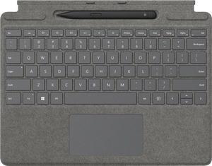 Microsoft - Surface Pro Signature Keyboard with Surface Slim Pen 2 - Platinum