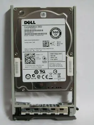 NV0G9 DELL ENTERPRISE CLASS 500GB 7.2K SAS 2.5 6G SED HDD Caddy Server