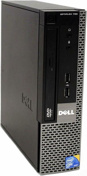 Dell Optiplex 780 USFF E8400 3.00GHz 4GB 128GB SSD Desktop Computer PC Win 7