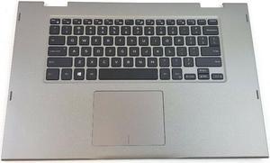 Dell Inspiron 5568 OEM Laptop Top Case Palmrest w/Keyboard & Touchpad 0HTJC Grade B