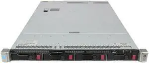 HP ProLiant DL360 G9 LFF Server / 2x E5-2640v3 = 16 Cores / 256GB RAM / 4x Trays