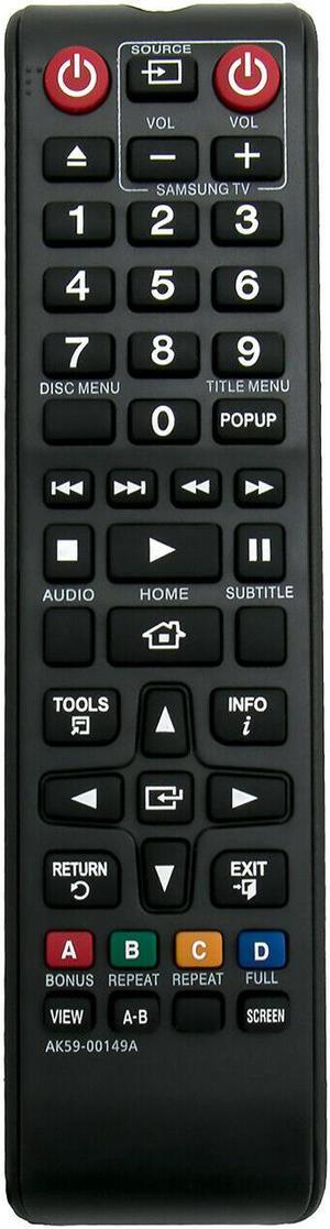 New AK5900149A Remote for Samsung BluRay BDF5100 BDJM57 BDJM59 BDJM57C