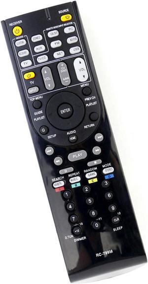 RC-799M Replace Remote for Onkyo AV Receiver HT-RC330 HT-S3500 HT-R391 HT-R548