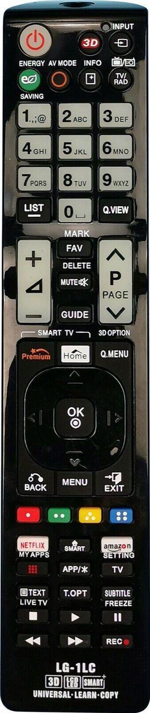 Universal LG Remote Control Compatible with Most of LG LCD LED OLED Smart 4K TVs
