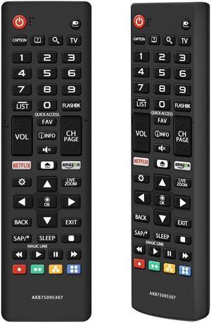 New AKB75095307 Remote Control Works for LG HDTVs 4K OLED LED and Smart TV