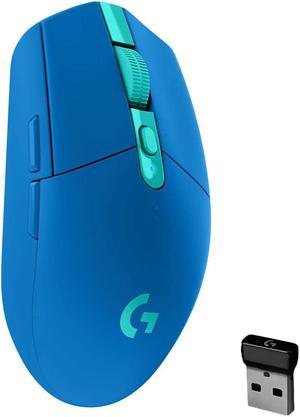 Logitech G305 LIGHTSPEED Wireless Gaming Mouse Hero 12K Sensor 12000 DPI Lightweight 6 Programmable Buttons 250h Battery Life OnBoard Memory PCMac  Blue