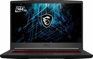 MSI  GF65 156 144hz Gaming Laptop  Intel Core i5  NVIDIA GeForce RTX3060