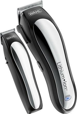 Wahl - Lithium Pro Complete Cordless Haircut Kit - Black/Silver