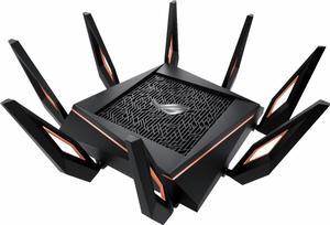 ASUS - ROG RAPTURE GT-AX11000 TRI-BAND WIFI 6 GAMING ROUTER, 2.5G PORT