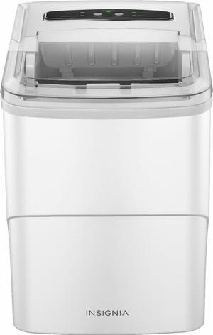 Insignia- 26 Lb. Portable Icemaker with Auto Shut-Off - White