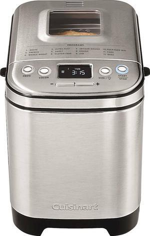 Cuisinart - Compact Automatic Bread Maker - Stainless Steel