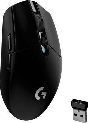 Logitech  G305 LIGHTSPEED Wireless Optical 6 Programmable Button Gaming Mouse with 12000 DPI HERO Sensor  Black