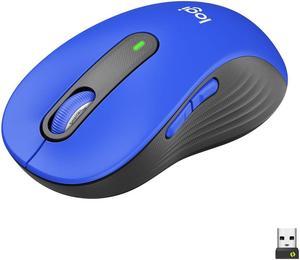 LOGITECH - SIGNATURE M650 L FULL-SIZE WIRELESS SCROLL MOUSE WITH SILENT CLICKS - BLUE