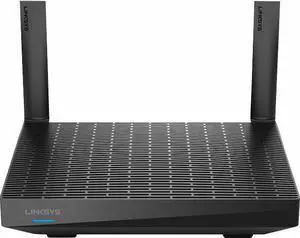 Linksys - Max-Stream AX1800 Dual-Band Mesh Wi-Fi 6 Router - Black