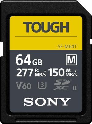 Sony - TOUGH M Series - 64GB SDXC UHS-II Memory Card