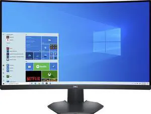 DELL - S3222DGM 32" LED CURVED QHD FREESYNC GAMING MONITOR (DISPLAYPORT, HDMI) - BLACK