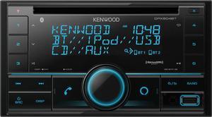 Kenwood - Built-in Bluetooth - In-Dash CD/DM Receiver - Black