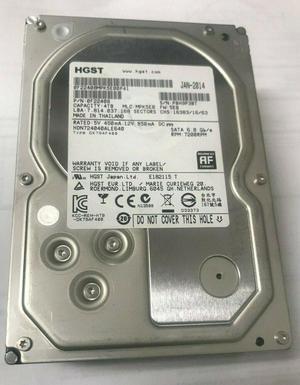 HGST Ultrastar HDN724040ALE640 0F22408 MPK5E0 - 4TB 64MB Cache 7200RPM SATA 3.5