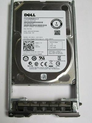 Dell 1TB 7.2K 2.5" 6G SATA 9KW4J 09KW4J ST91000640NS HDD Hard Drive w/ R Tray