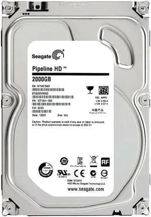 Seagate Video ST2000VM003 2TB 5900RPM 64MB SATA 6.0Gb/s 3.5" CCTV DVR security