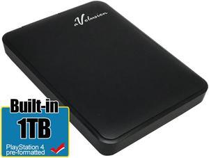 Avolusion 1TB USB 3.0 (PS4 Pre-Formatted) External PS4 Hard Drive (Slim & Pro)