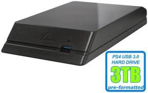 Avolusion (HDDGear) 3TB USB 3.0 External Hard Drive For PS4, PS4 Slim, PS4 Pro