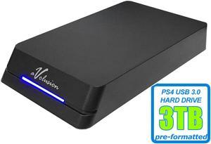 Avolusion 3TB HDDGear Pro External USB 3.0 Gaming Hard Drive - PS4, PS4 Slim Pro