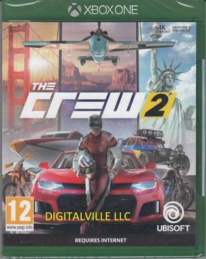The Crew 2 Xbox One Brand New Factory Sealed Racing