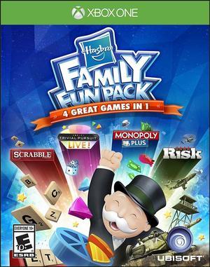 Hasbro Family Fun Pack Xbox One Brand New Sealed Scrabble Monopoly Risk
