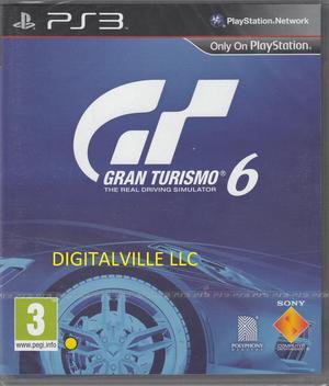 Gran Turismo 6 PS3 Brand New Factory Sealed PlayStation 3